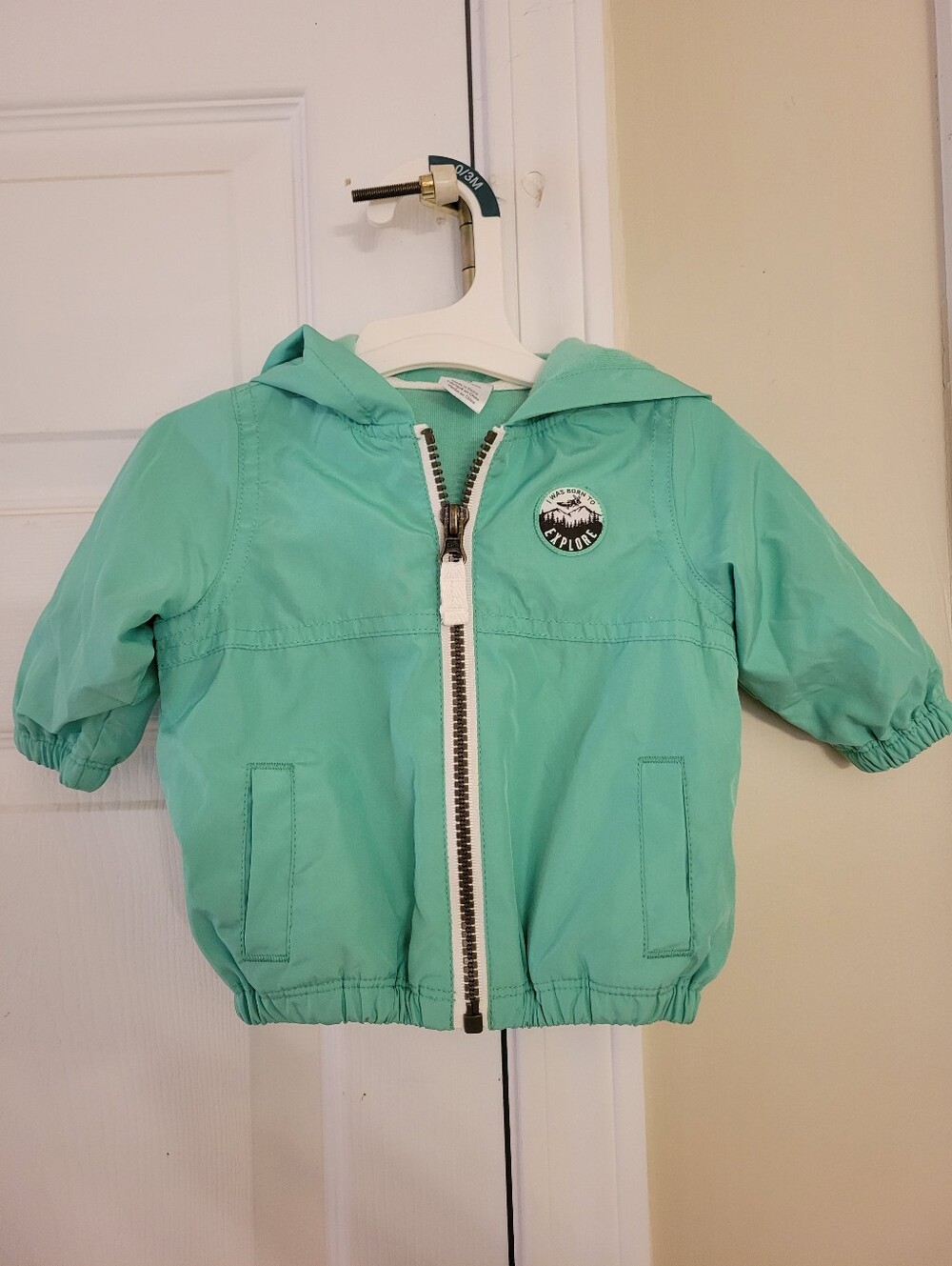 Carters Lined Rain Jacket With Hood Size 3 Months